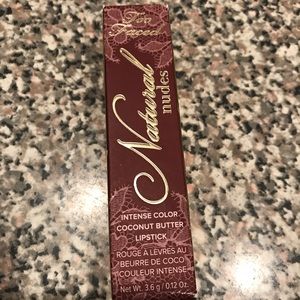 Too Faced Natural Lipstick Indecent Proposal Brown